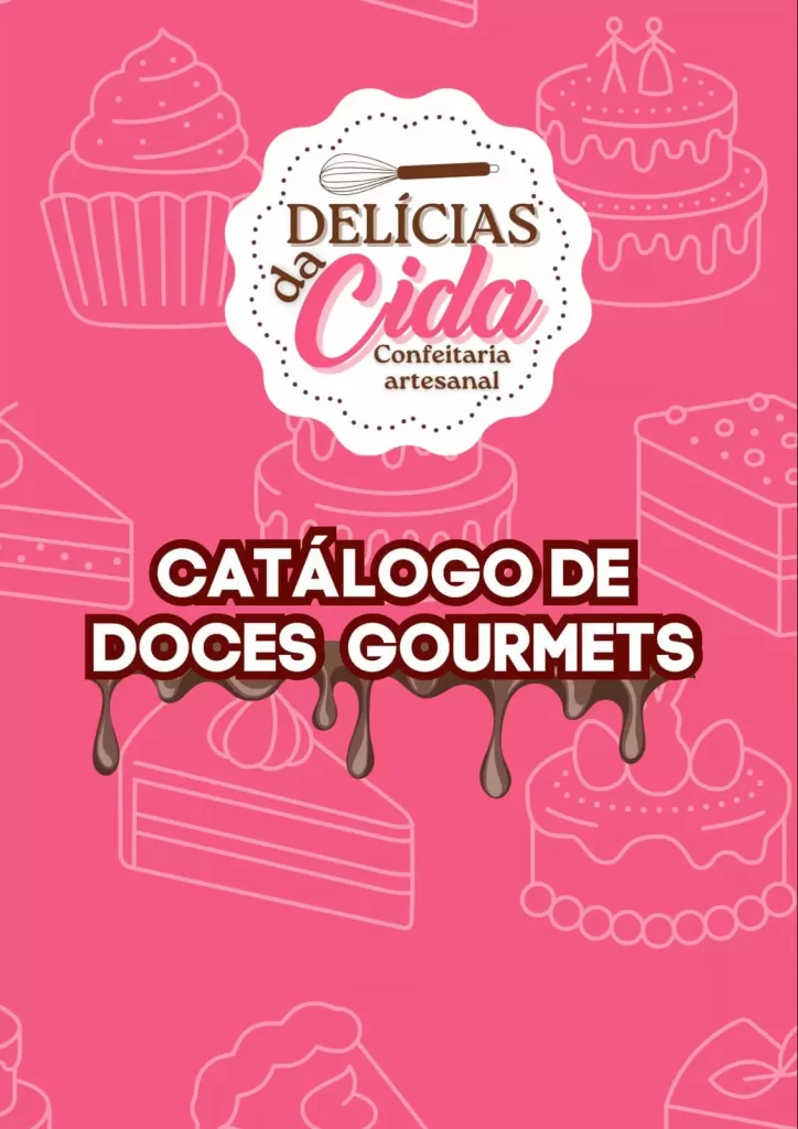 Capa original do Livro de Doces Gourmet