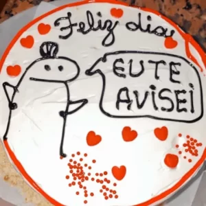 1) Bentô Cake Especial Dia das Mães