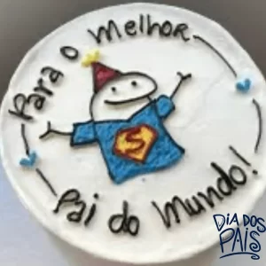1) Bentô Cake Especial Dia dos Pais