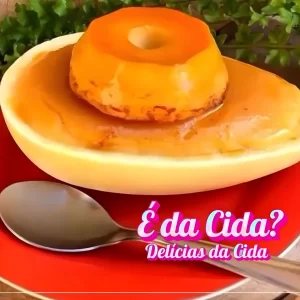 Ovo de Páscoa de Colher Pudim – Delícias da Cida